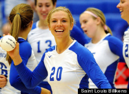Megan Boken was a standout volleyball player at Saint Louis University. She was found fatally shot Saturday.
