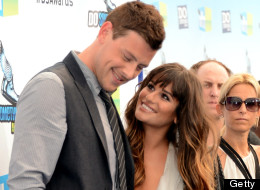 Lea Michele y Cory Monteith en los Do Something Awards