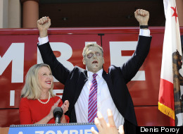 A. Zombie, America's first presidential candidate that is intentionally a zombie, is running on a campaign that includes health care for zombies.