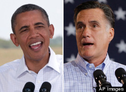 Barack Obama y Mitt Romney en estrecha lucha por la Casa Blanca.