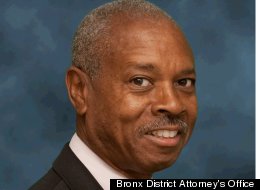 The office of Bronx District Attorney Robert Johnson, above, deferred the case against an NYPD traffic officer accused of raping at 17-year-old teen.