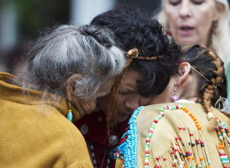 Families saw the Missing Women Commission of Inquiry report first before it was released publicly Monday. (Canadian Press)