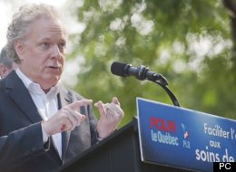 Jean Charest, le samedi 25 août 2012. (PC)
