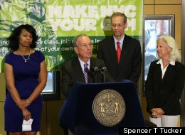 Mayor Bloomberg announces Weight Watchers and leading weight loss organizations support city’s anti-obesity proposal (Photo: Spencer T. Tucker)