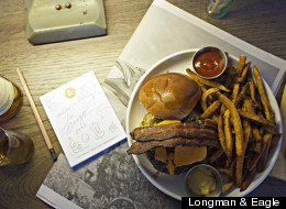 Longman & Eagle's juicy, bacon-topped offering was among our reader picks for the city's best burgers.
