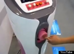 This sperm extraction machine is being used in Zhengzhou Central Hospital in China to help retrieve sperm from infertile men.