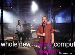 Research In Motion is hoping a song will keep developers from abandoning the BlackBerry and flocking to other platforms. (Screencap courtesy Research In Motion)