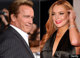 Arnold Schwarzenegger vs. Lindsay Lohan.
