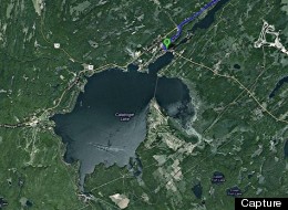 Calabogie est situé à une centaine de kilomètres à l'ouest d'Ottawa. (Capture)