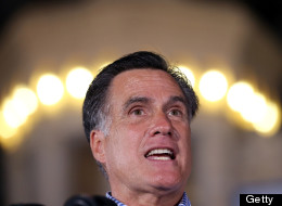 Republican presidential candidate Mitt Romney speaks during a Victory Rally at the Daytona Beach Bandshell on October 19, 2012 in Daytona Beach, Florida. (Photo by Justin Sullivan/Getty Images)