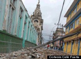 El huracán Sandy salió en las primeras horas de la mañana de Cuba, causando la muerte de una persona.