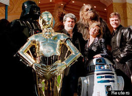 The cast of