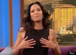 Padma Lakshmi really likes Wendy Williams' boobs.