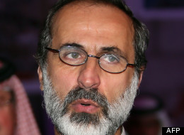 Moaz Al-Khatib. (AFP)