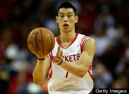 Jeremy Lin of the Houston Rockets passes the ball against the Miami Heat at the Toyota Center on November 12, 2012 in Houston, Texas.