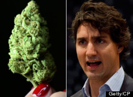 Justin Trudeau has come out in support of the decriminalization of marijuana. (Getty/CP)