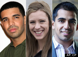 Rapper Drake, MP Ruth Ellen Brosseau and Polar Mobile's Kunal Gupta are three Canadians under 30 who are leaving a big footprint on the world.