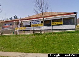 The Vancouver Khalsa School, seen after being damaged by a fire, is seeking a new home. (Google Street View)