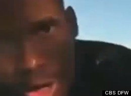 Disraeli Arnold approaches the camera following an alleged police brutality incident.