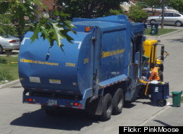 A man was almost crushed to death in a Toronto garbage truck. (Flickr: PinkMoose)