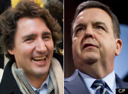 Ontario Finance Minister Dwight Duncan has said he is working to get Justin Trudeau elected federal Liberal leader as well as considering a federal run of his own. (CP)