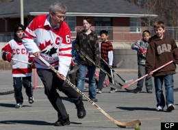 Prime Minister Stephen Harper says he's saddened by the lockout that has paralysed the NHL. (CP)
