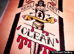 File photo. Mark Heggie will be among the artists showing work at two upcoming tattoo art shows. (323East Gallery)