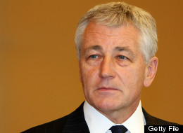 Former U.S. Sen. Chuck Hagel (R-Neb.) (Photo by Junko Kimura/Getty Images)
