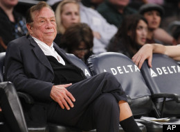 Los Angeles Clippers owner Donald Sterling looks on during the second half of an NBA preseason basketball game between the Los Angeles Clippers and the Los Angeles Lakers in Los Angeles on Monday, Dec. 19, 2010. The Clippers won 114-95. (AP Photo/Danny Moloshok)