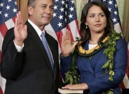 Rep. Tulsi Gabbard Sworn Into Congress On Bhagavad Gita