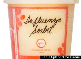 Influenza Sorbet has been Jeni's top-seller for January.