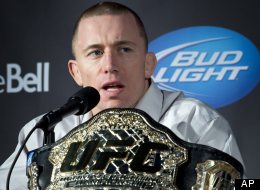 Welterweight champion Georges St-Pierre wanted his next fight to be against dangerous Nick Diaz, and he's glad UFC boss Dana White made it happen. (CP)