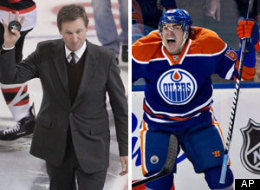 Wayne Gretzky on Wednesday told Hockey Night in CanadaRadio listeners to remain patient and that building a winning product in Edmonton will take time, despite the presence of No. 1 overall draft picks Taylor Hall, Ryan Nugent-Hopkins and Nail Yakupov. (AP)