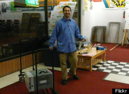 Ibata Hexamer was an election campaign volunteer and also worked as a DJ. (Flickr: <a href=