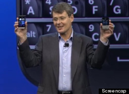 Research In Motion is now BlackBerry. The tech company behind the BlackBerry smartphone brand announced it would rename itself after its flagship product at the launch of its new BlackBerry 10 platform on Tuesday. (Photo: Screencap)