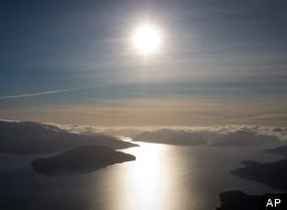 This Tuesday, Jan. 10, 2012 photo shows the Douglas Channel, the proposed shipping route for oil tanker ships in the Enbridge Northern Gateway Project, just south of Kitamaat, British Columbia, Canada.