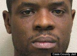 Ashley Hunter (inset) of North Dakota reportedly stabbed a man during a threesome gone wrong. (Cass County Jail)
