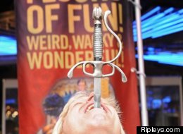 Dozens of sword swallowers from around the world will be participating in World Sword Swallowers Day on Feb. 22.