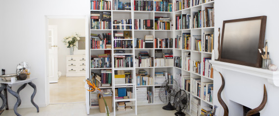 living room decor bookshelf