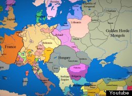 Epic Time Lapse Map Shows Changing Face Of Europe